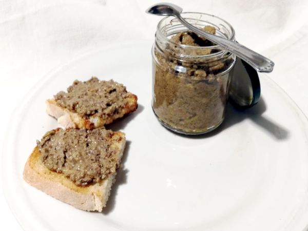 Patè di fegatini di Pollo